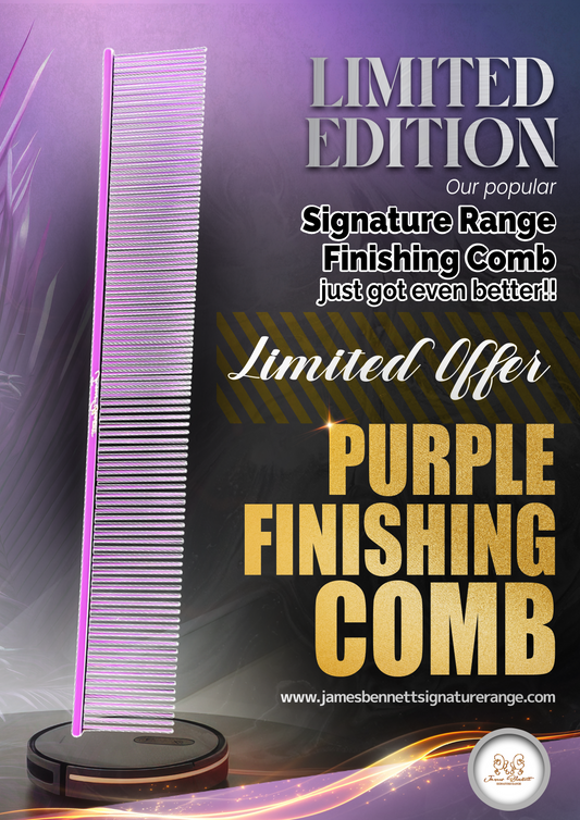 Purple Finishing Comb